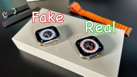 apple watch ultra real vs fake